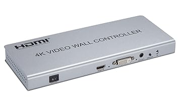 【クリックで詳細表示】HDMI DVI 4K ビデオウォール video wall 分割器 2x2 HDMI1.4 4画面 展示会 受付 プロモーション映像 PV に最適 《IM-HDVW2X2》