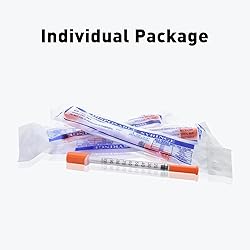 U-100 1ml 30 Gauge 5/16" Syringe, Individually