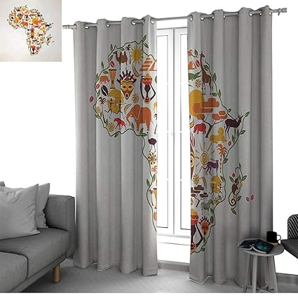 Bybyhome Cortinas Opacas Para Ventana De Adolescentes Para
