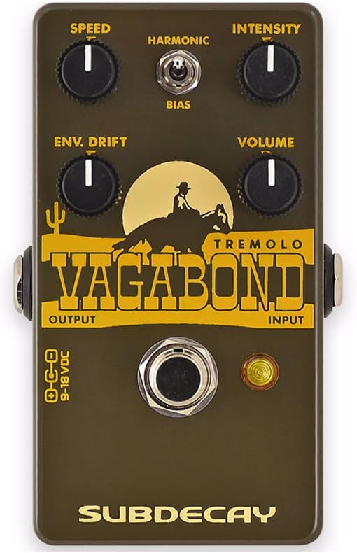 Subdecay Vagabond Harmonic Tremolo Pedal