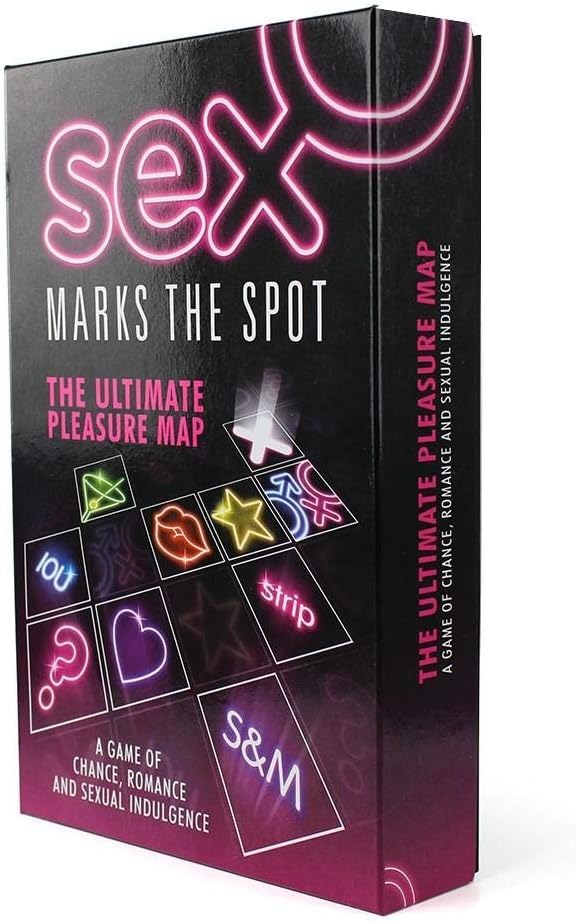 Sex Marks the Spot - Exciting Adult Board Games for Couples - Fun & Flirty Sex Games for Couples Perfect for Date Night Ideas