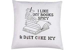 WCGXKO Spicy Books Iced Diet Soda Pillowcase Soda Lover Merch Adult Romance Gift for Soda Lover (Book D Pc CA)