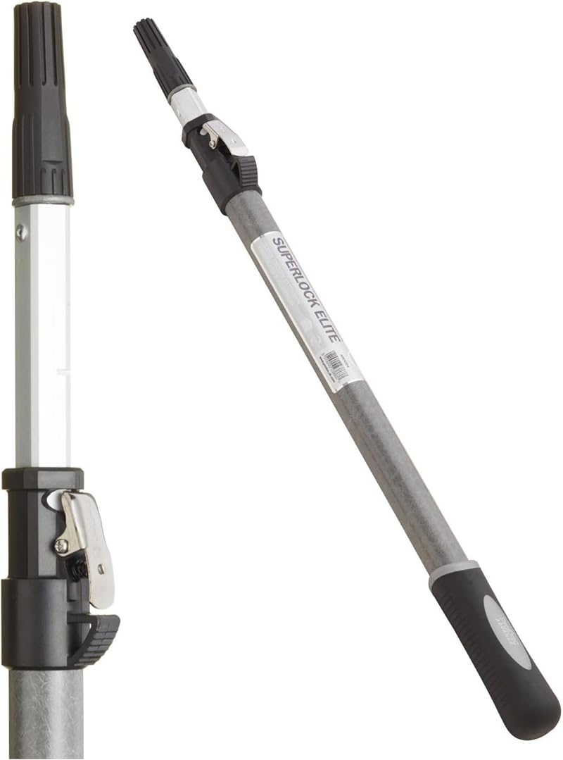 ProDec Advance 2'-4' Super Lock Extension Pole Heavy Duty Fibreglass Aluminium