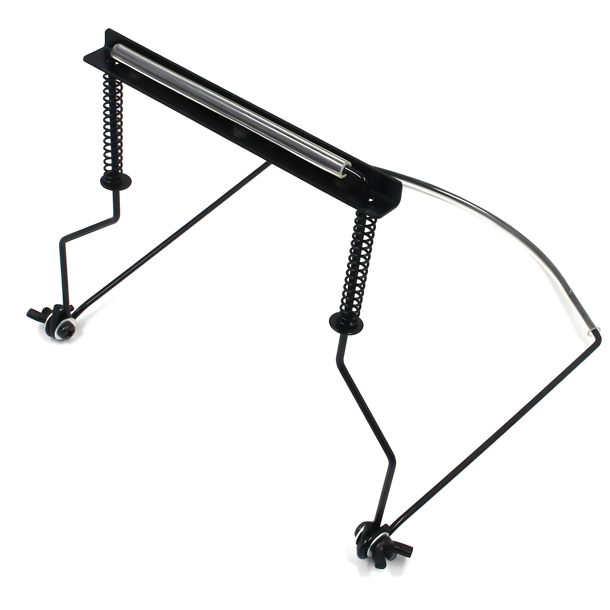 RuiJOTWAT 10-Hole Harmonica Stand Metal Adjustable Harmonica Neck Clamp 10-Hole Neck-Hanging Harmonica Stand