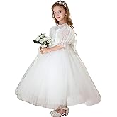 Flower Girl Dress for Wedding Lace First Communion Formal Dresses Kids Birthday Party Pageant Ball Gown