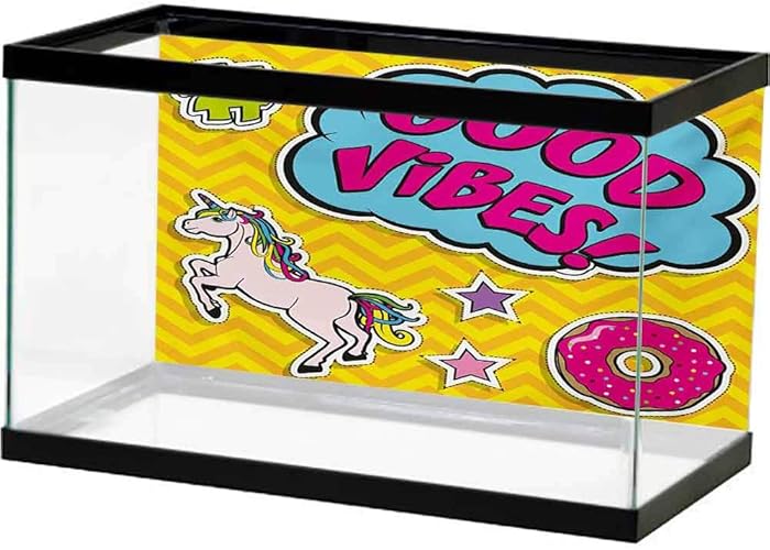 bybyhome Underwater World Backdrop Golden Retriever,Purebred Dog Black Silhouette with Hand Written Style Inscription,Gold Black White Waterproof, Durable and Easy Clean