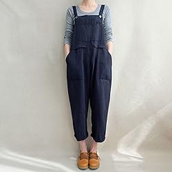 Aedvoouer Women's Baggy Plus Size Overalls