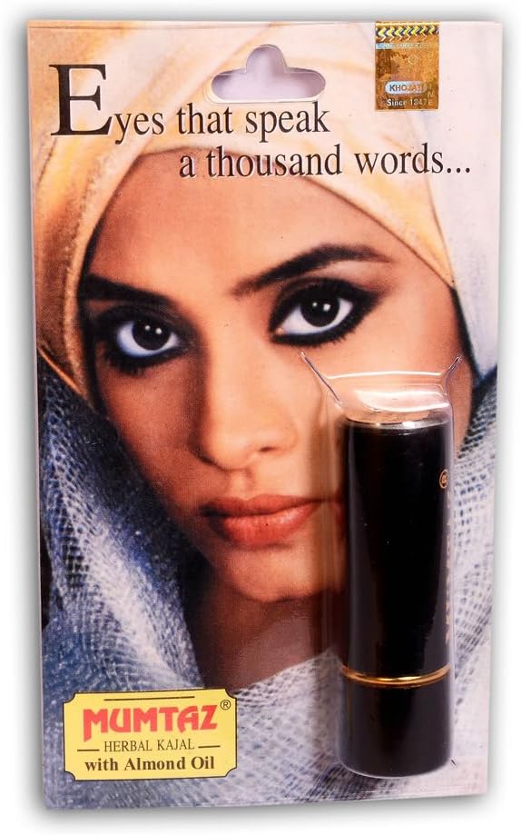K-Veda Mumtaz Herbal Kajal with Almond Oil, Kajal Pencil, Kajal Liner