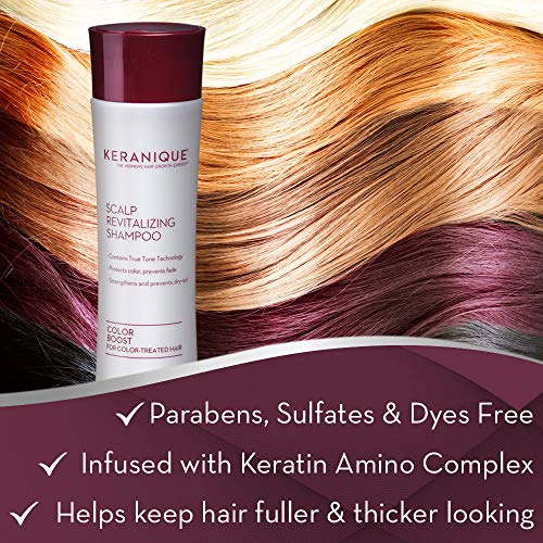 Keranique Color Boost Scalp Revitalizing Keratin Shampoo for Color