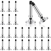 Replacement Stylus Tips 24 Pcs Universal Disc Tips Silicone and Aluminum Round Shape Stylus Nibs for Mobile Phone Screens, Tablet Computers, eBooks (Tips Only)