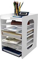 PUNCIA 7-Tier Desktop Paper Organiser Letter Tray A4 File Holder view 7