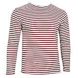 Genuine Russian OMON Special Forces TELNYASHKA - Red Striped MVD Long Sleeved T-Shirt Top (40