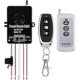 idealWIN Linear Actuator Controller &amp; Forward Reverse Switch 5-48V 10A | Waterproof, 168FT Range, Wireless Remote &amp; Local Control, Compatible with Linear Actuators, Reversible Motors &amp; Winches