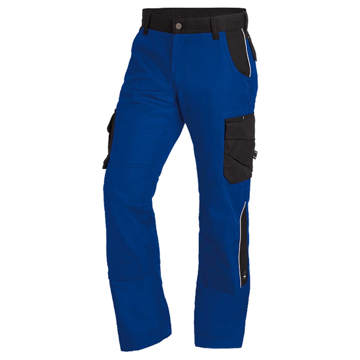 FHB 130430-3620-24 Size 24 "Bruno" Work Trousers - Royal Blue/Black