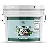 Unpretentious Coconut Flour, 2 Gallon Bucket, Vegan, Wheat Flour Alternative, Keto-Friendly