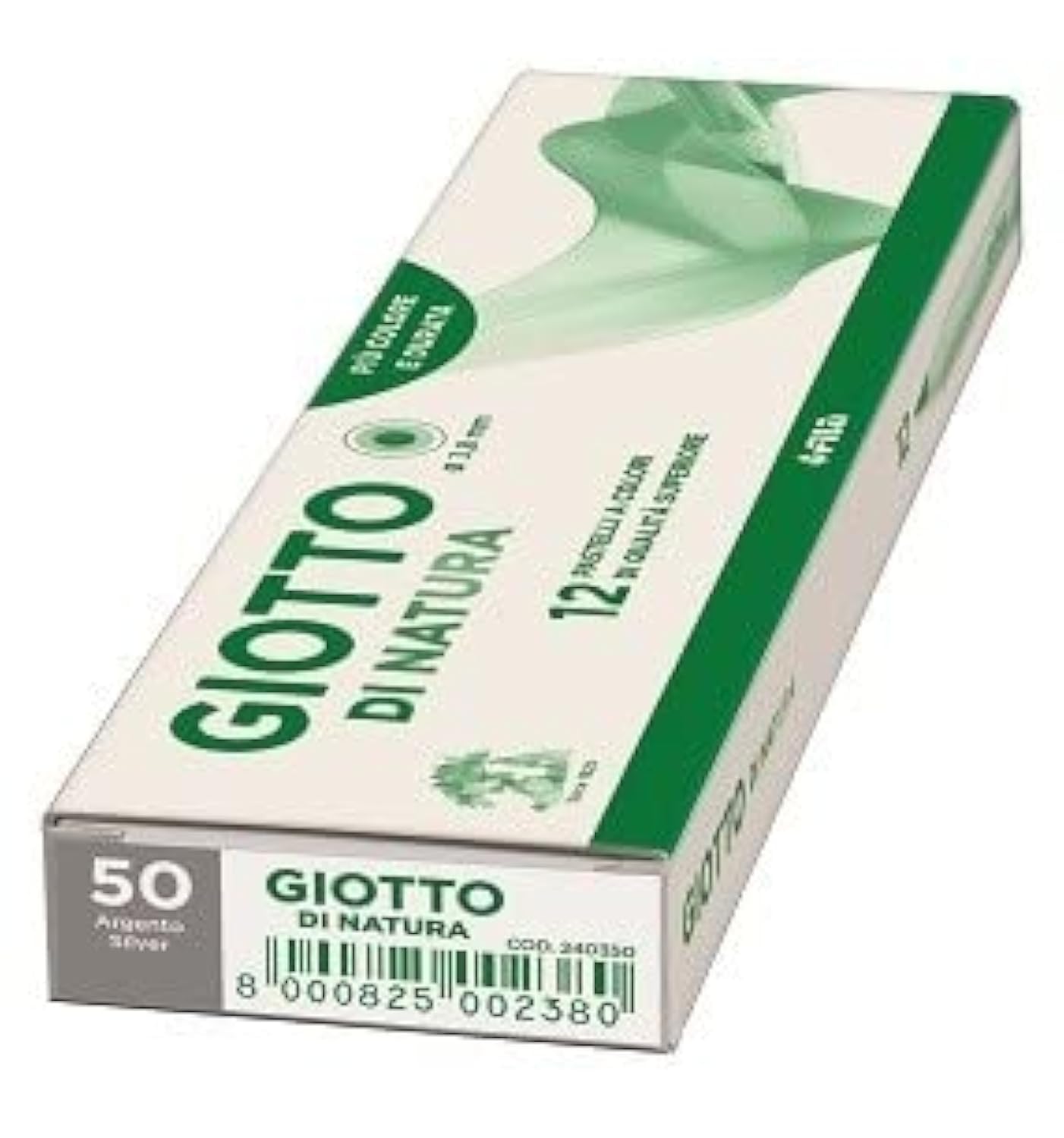 Giotto di Natura Silver Pastels (12 Units)