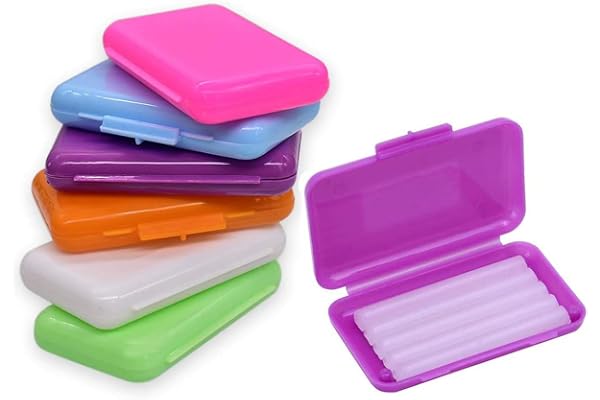 Chargenyang 6 Boxes Dental Oral Care Orthodontics Wax with Fruit Smell for Brace Wearers Flavored Gum Protection