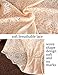 L.L.STONE Women Underwear Sexy Lace Panties Transparent High Rise Boyshort Panties Breathable Briefs Hipster Pack