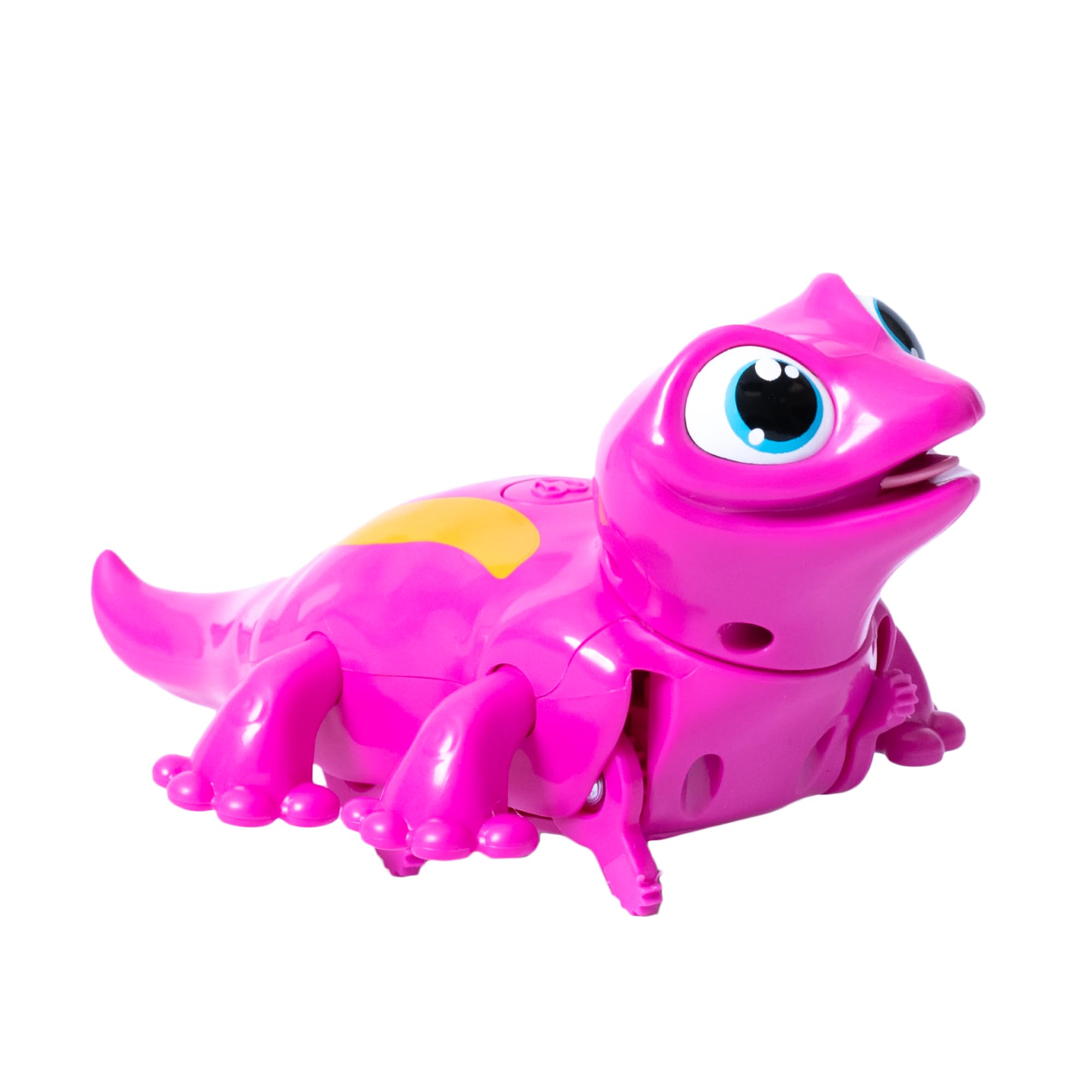 Animagic Let's Go Gecko (Pink), Gecko Toy from 3 Years, Lizard Robot Interactive Cuddly Toy, Children's Toy
