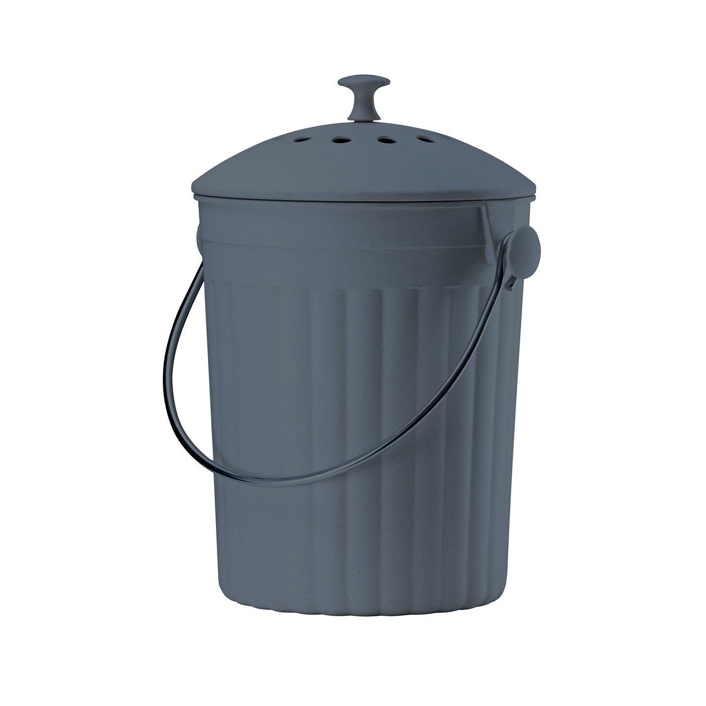 Eddingtons 83102 Eco Compost Pail Caddy Plus Filters - Slate, Grey ,20.0 cm*30.0 cm*20.0 cm