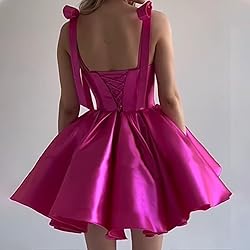 Bddhkw Satin Homecoming Dress Off The Shoulder