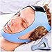 EasySleep Pro Adjustable Stop Snoring Chin Strap (Black)