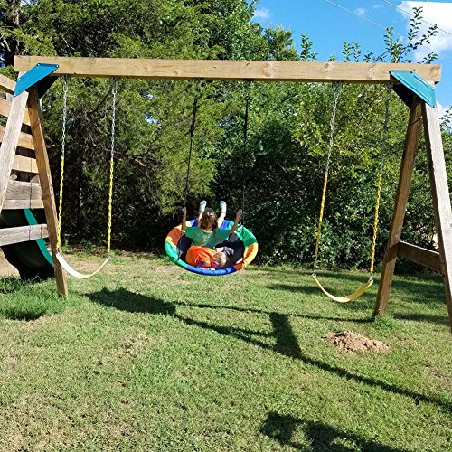 Children’s Tree Swing with Hanging Ropes 400lb Tree Swing Hanging Kit