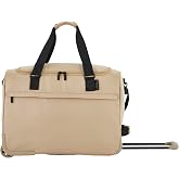 Scotch &amp; Soda Amsterdam Travel Duffel Bag, Travertine, 21-Inch Rolling