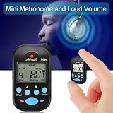 MOREYES Mini Metronome Digital with Loudspeaker for Piano Guitar Sax Violin view 2