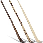 3 Pcs Matcha Spoon, Bamboo Matcha Scoop Japanese Chashaku Hooked Tea Leaf Sticks Tea Whisk Scooping Spoon for Traditional Japanese-Tea-Ceremony Spices Condiments Coffee Powder