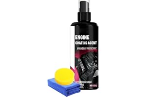 Engine Degreaser, 100ml Engine Degreaser Spray, Auto Cleaning Agent for Machine Wash Parts Motor Oil Bay Compartment Exterior