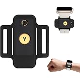 Shieldcase Watchband Holder for YubiKey 5 NFC and 5C NFC, Black | 360&deg; Protection, NFC Access, TPU Cover for Yubico Security Key, Lightweight, Everyday Carry