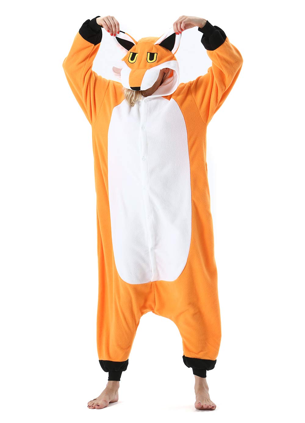 SimZoo Adult Pajamas Unisex Animal Onesies Novelty Nightwear Halloween Chirstmas Homewear Onepiece Cosplay Costume XL