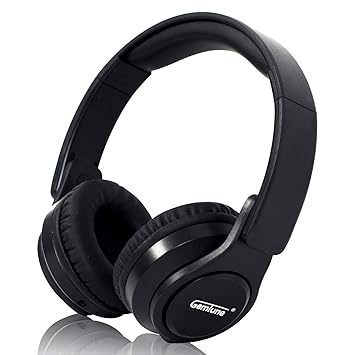 Bluetooth Kopfhörer Kabellos on Ear, Kabellos und Kabelgebundene Bluetooth Kopfhörer Mit Mikrofon, 40 mm Hi Fi Stereo Faltbar