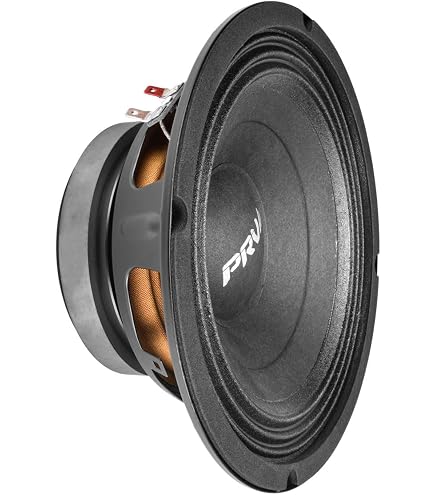 Amazon.com: PRV AUDIO 8FR250 8 Inch Full Range Speaker, 8 Ohms