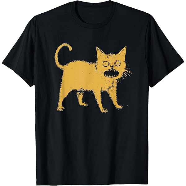 Amazon.com: Womens Japanese Neko Cat Katakana Text Cute Orange Cat