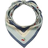 COACH Tabby Cherry Printed Silk Square