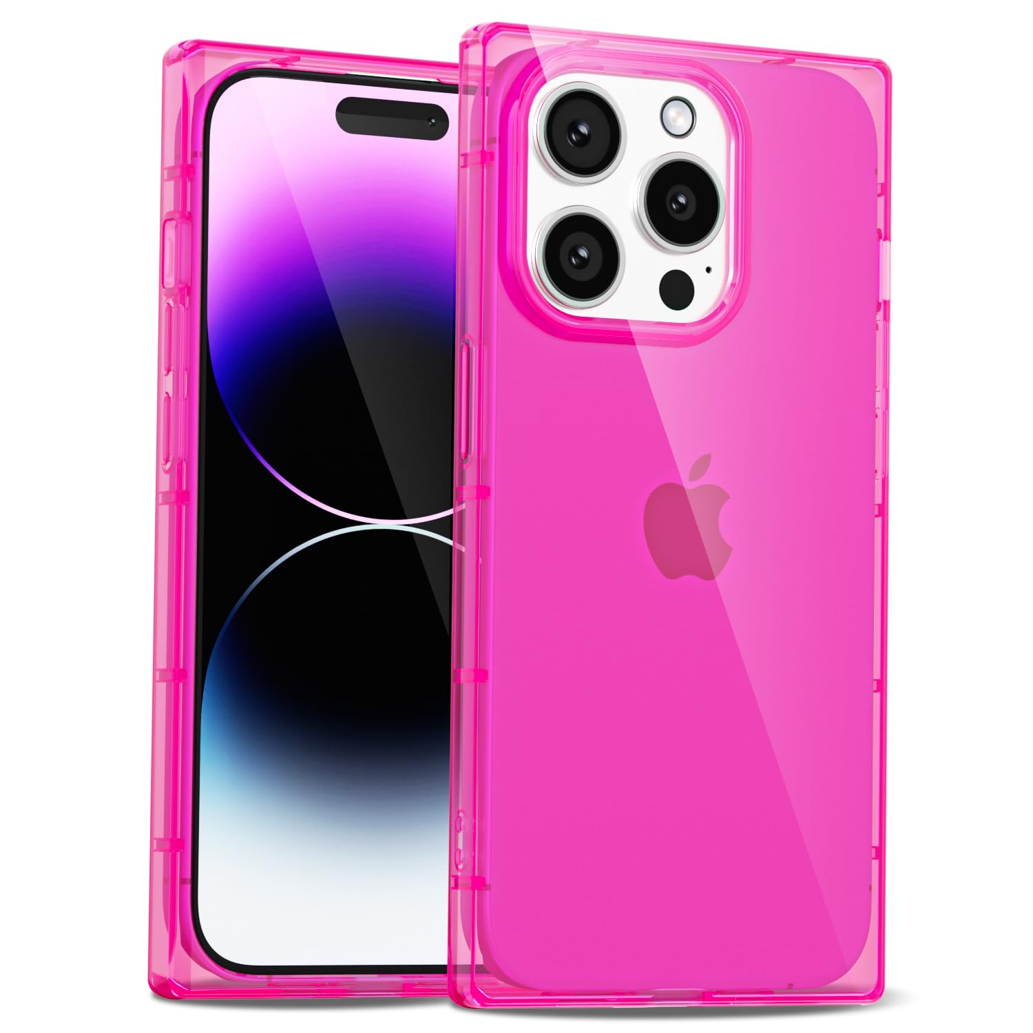 LoeoeL for iPhone 14 Pro Max Clear Case Rectangle