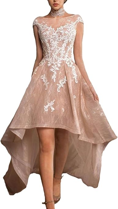 sexy high low wedding dress