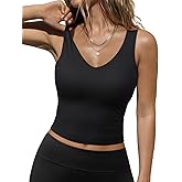 Trendy Queen Women's Tank Tops Double Lined Crop Sleeveless Going Out Camisole Summer Fashion Basic Soft Spring Clothes 2026