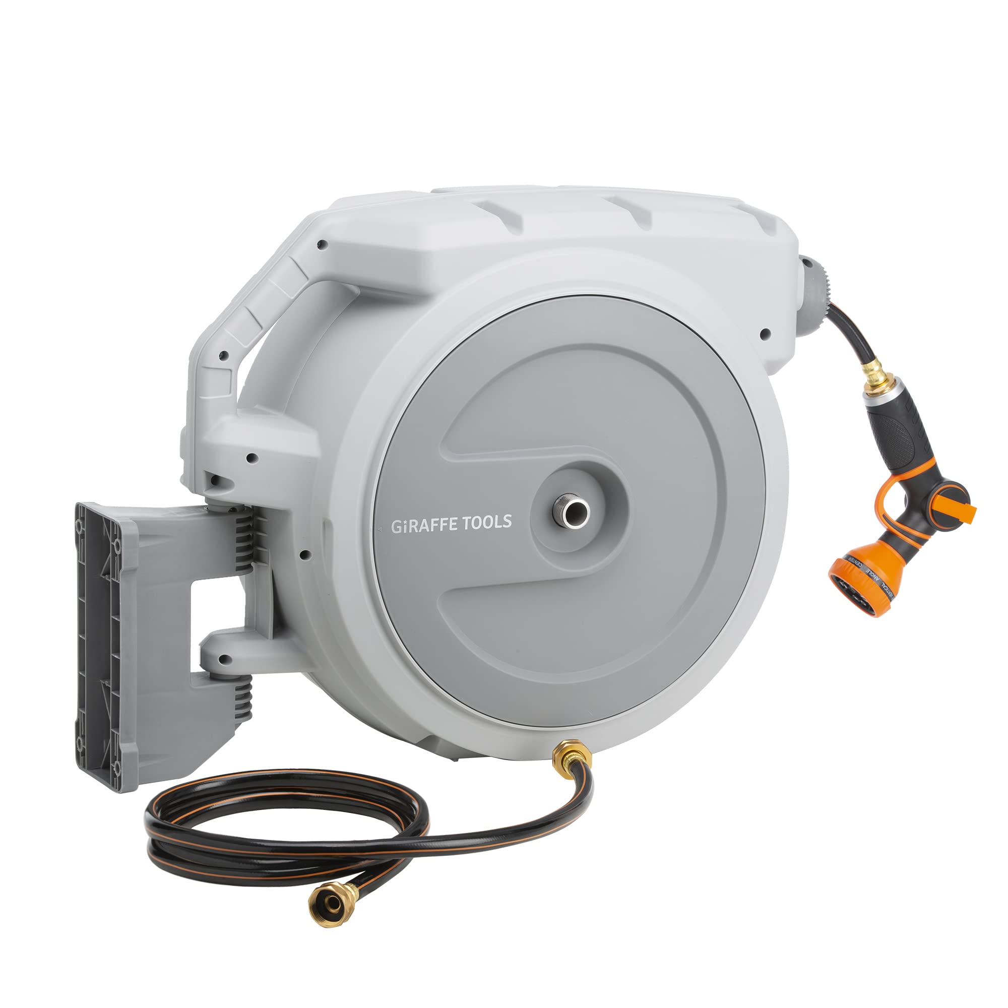 Giraffe Tools AW401/2QS Retractable Garden Hose Reel 1/2