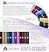 AURORAE Classic/Printed Extra Thick and Long Yoga Mat. Slip Free Rosin included