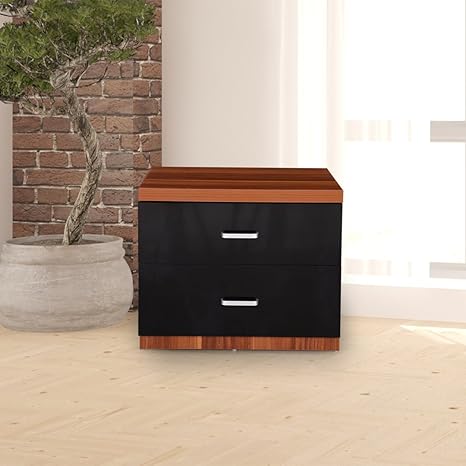 Royaloak Swan Bedside Table Maple Amazon In Home Kitchen