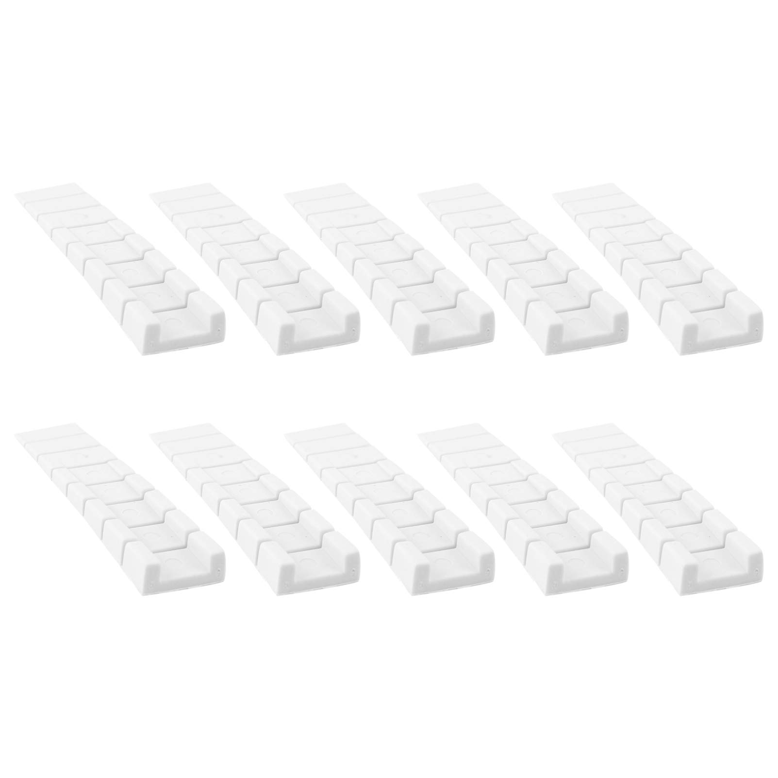 ULTECHNOVO 20Pcs Furniture Leveling Shims Plastic Table Shims Bed Shims Toilet Shims Furniture Levelers Home Improvement DIY Levelers for Home Office