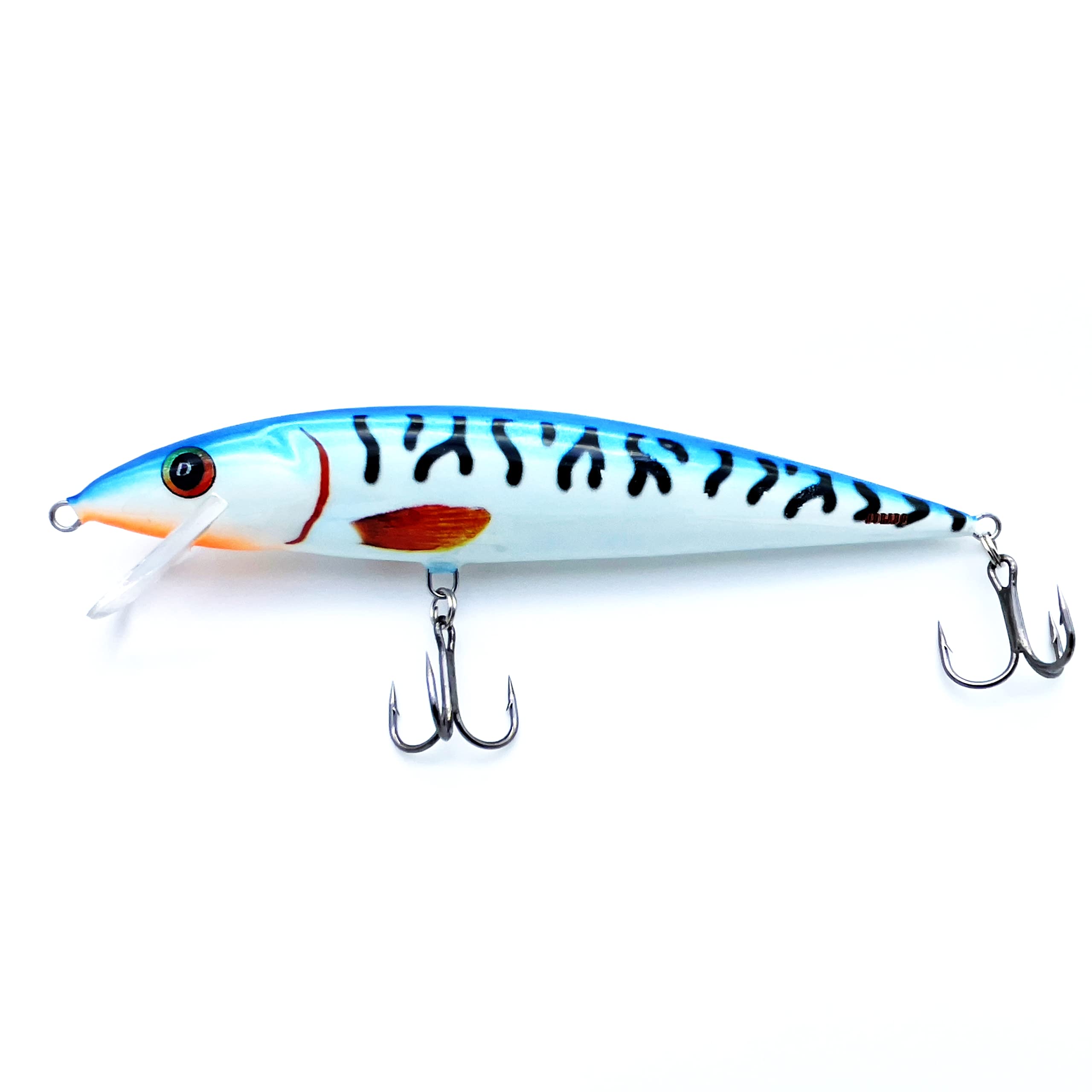 EVERBAY DORADO Wobbler Fishing Lure - Artificial Hard Crankbait - Fishing Tackle, Topwater Life-Like Swimbait for Pike Zander Catfish Trolling and Long Cast in Freshwater, Floating - CLASSIC 15cm BM