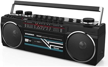 sylvania bluetooth boombox
