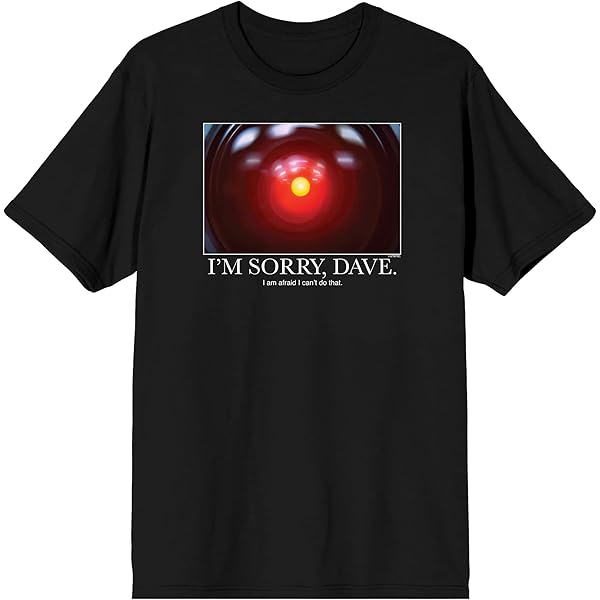 Amazon.com: 2001: A Space Odyssey HAL 9000 Premium Tri-blend T