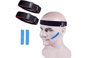 NATAKU 4Pcs Comfort Oxygen Nasal Cannula Headband, Ear Protectors for Oxygen Tubing, Face Cushion for Portable Oxygen Concentrator Make Oxygen Tube Users Relieve Ear Pain and Cheek