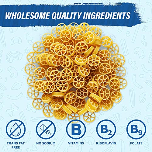 Chuster Cartwheel Mini Rotelle Wheel Pasta Noodle Vitamin Enriched
