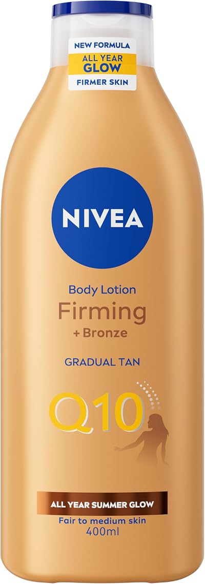 NIVEA Q10 Firming + Bronze Gradual Tan Lotion 400 ml